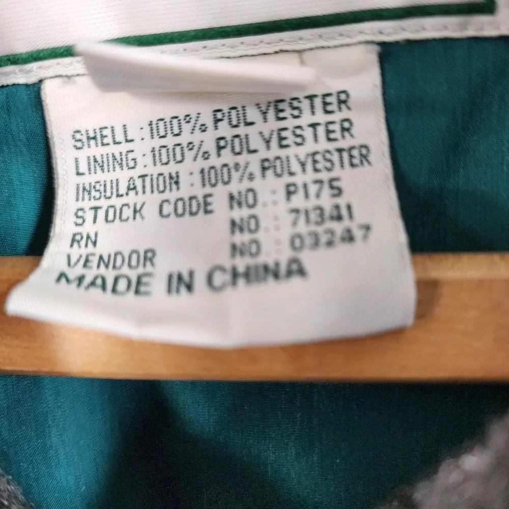 Vintage‎ L.L. Bean Sherpa Collar Primaloft Field Jacket Outdoor Utility Parka L